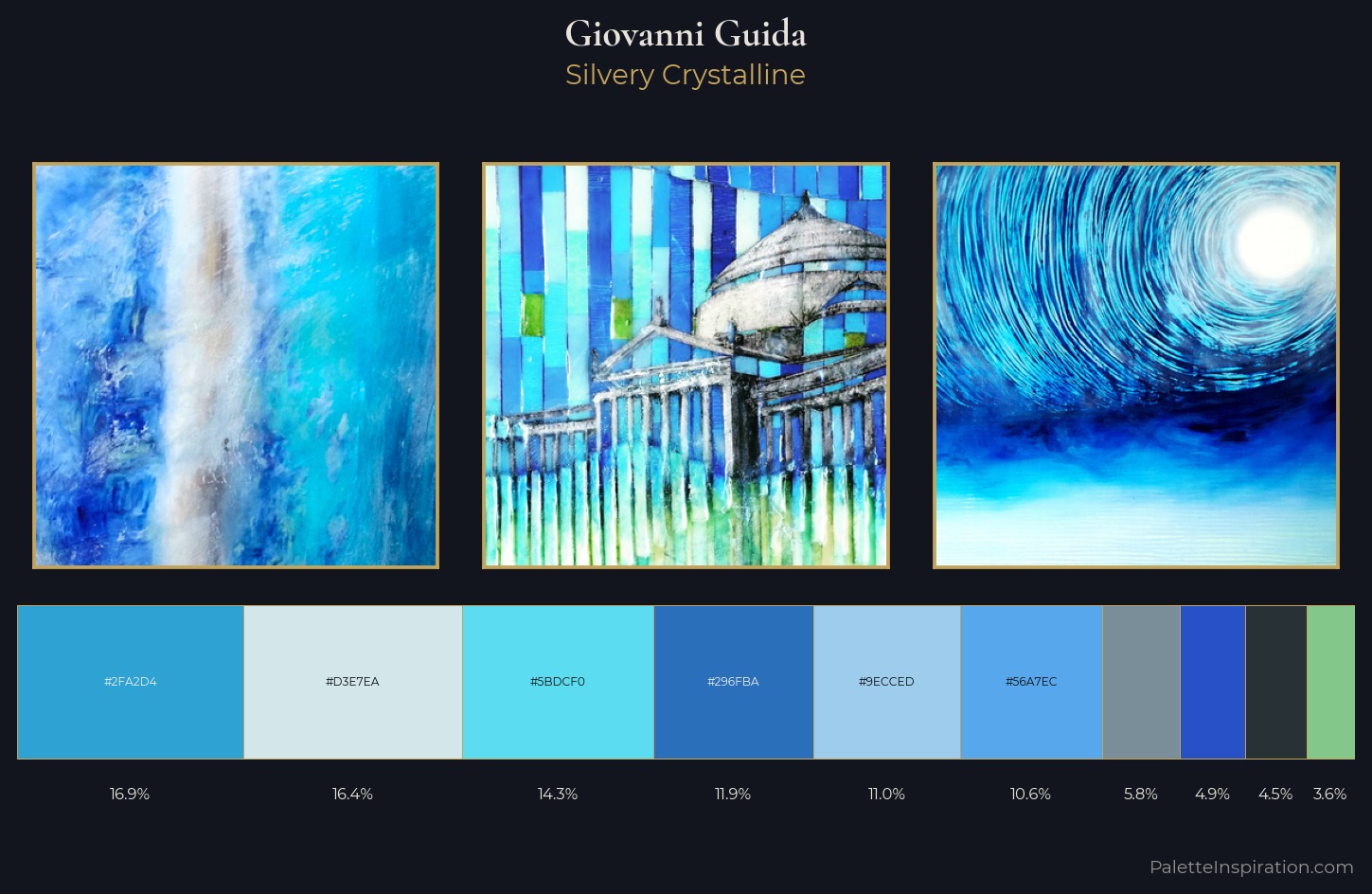 Giovanni Guida Palette 2 — Silvery Crystalline