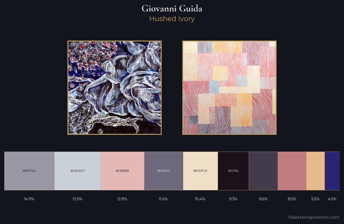 Giovanni Guida Palette 4 — Hushed Ivory