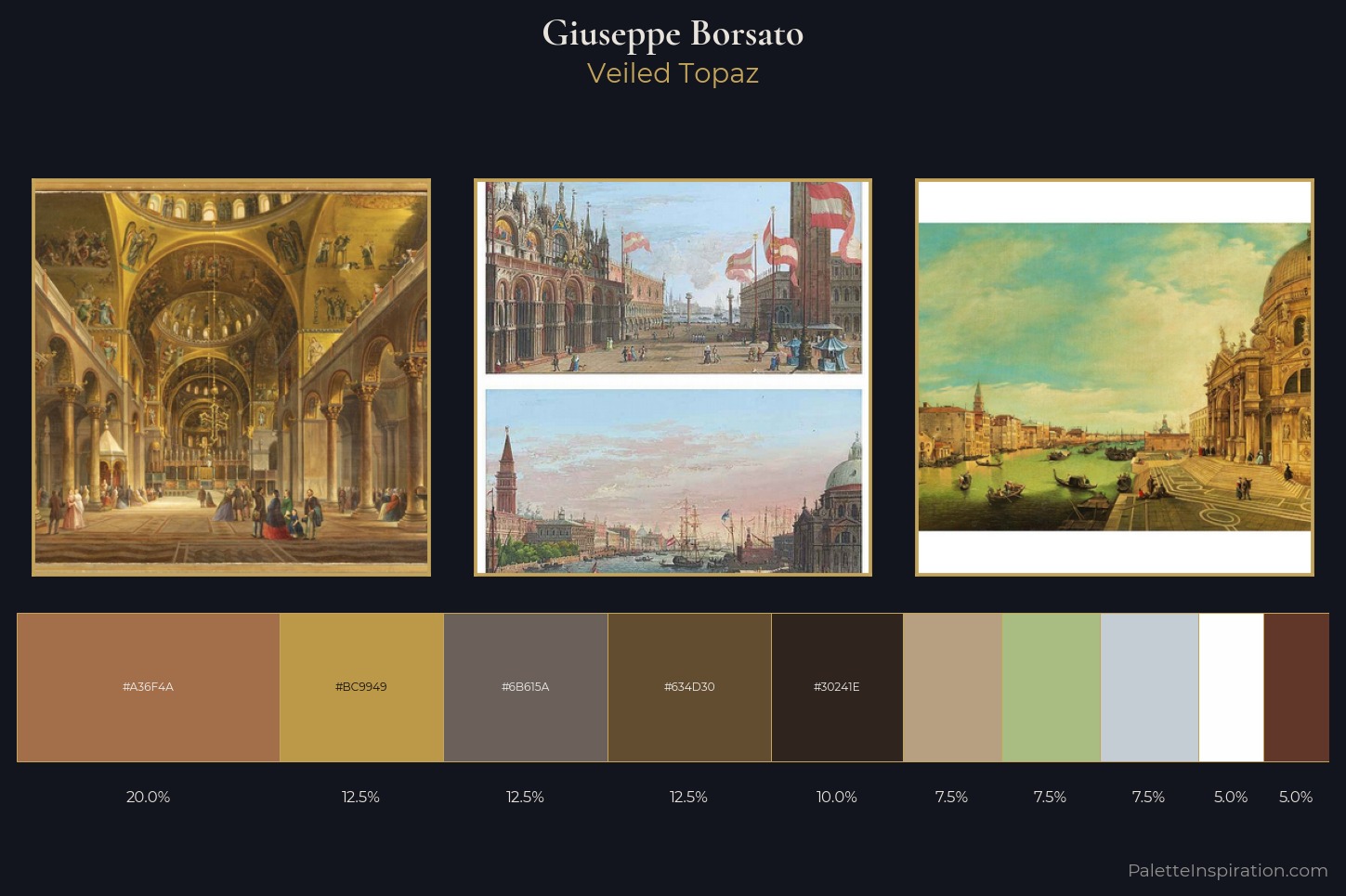 Giuseppe Borsato Master Palette