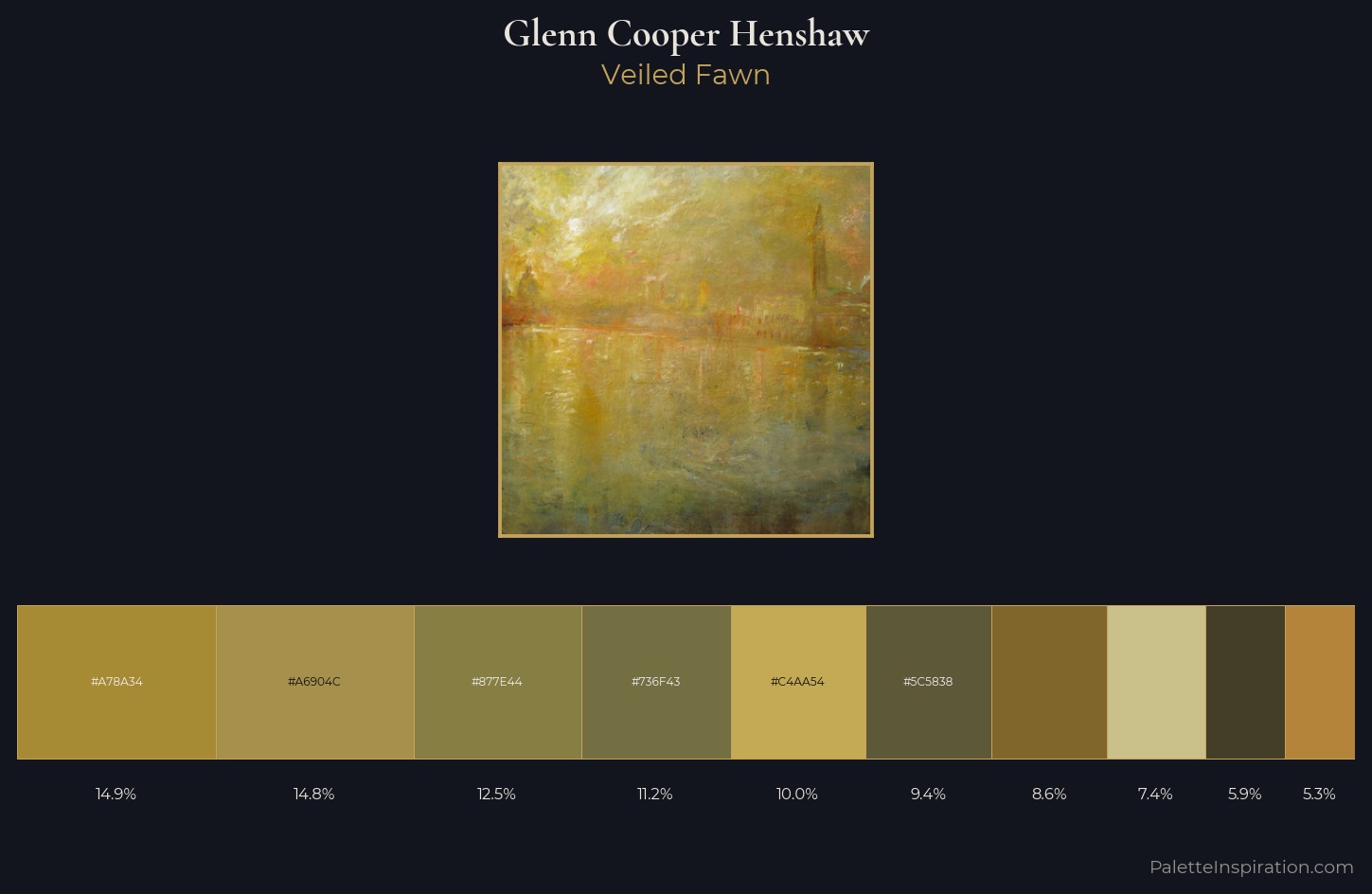 Glenn Cooper Henshaw Palette 3 — Veiled Fawn