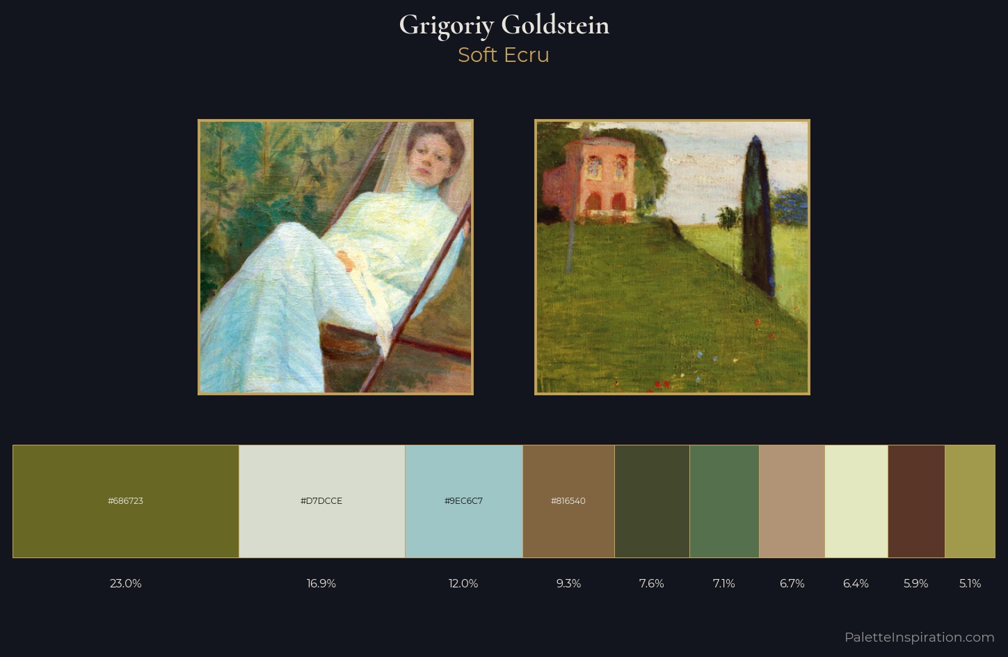 Grigoriy Goldstein Palette 2 — Soft Ecru
