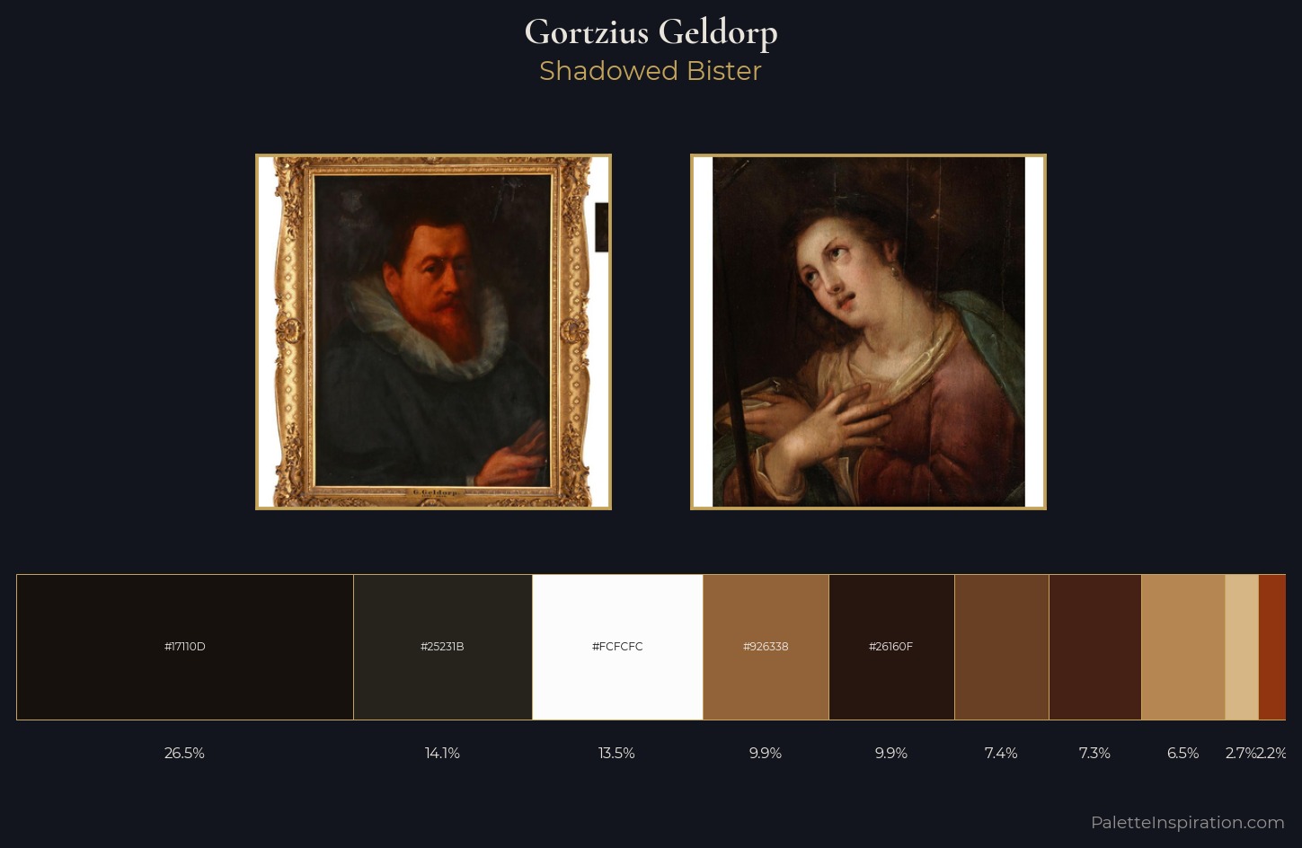 Gortzius Geldorp Palette 2 — Shadowed Bister