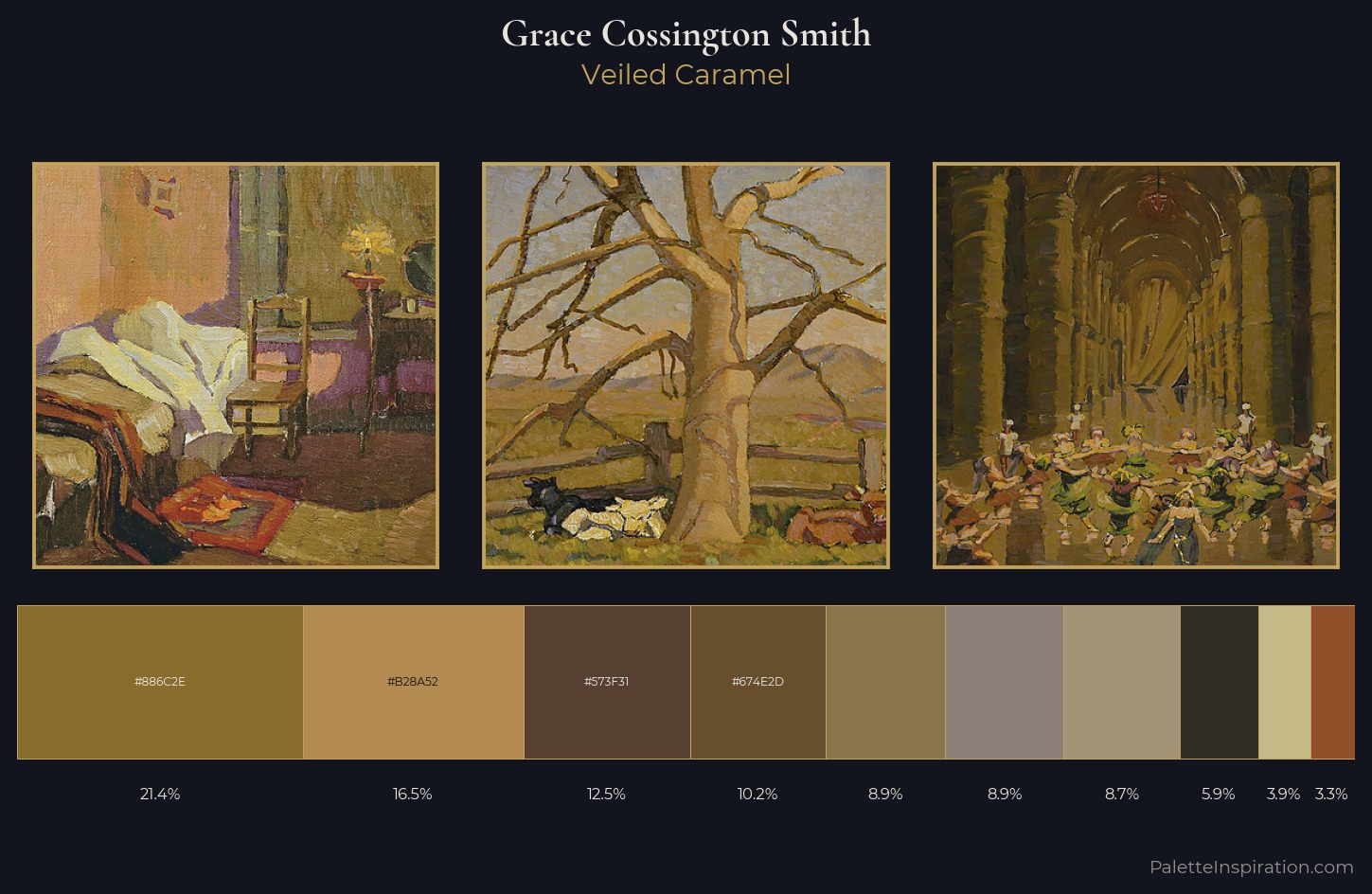 Grace Cossington Smith Palette 2 — Veiled Caramel