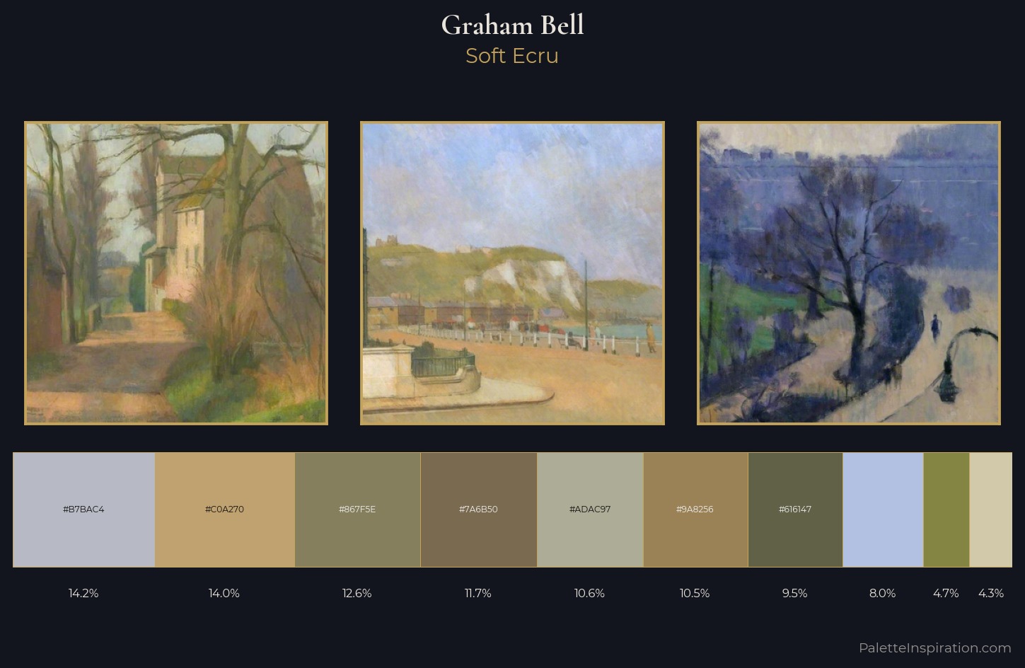 Graham Bell Palette 1 — Soft Ecru