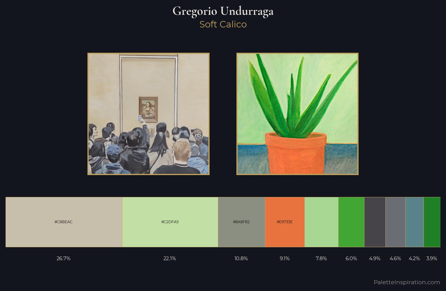 Gregorio Undurraga Palette 2 — Soft Calico