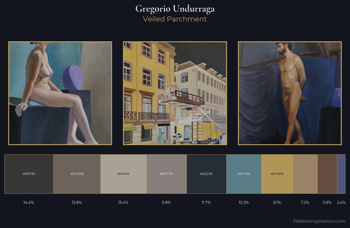 Gregorio Undurraga Palette 7 — Veiled Parchment
