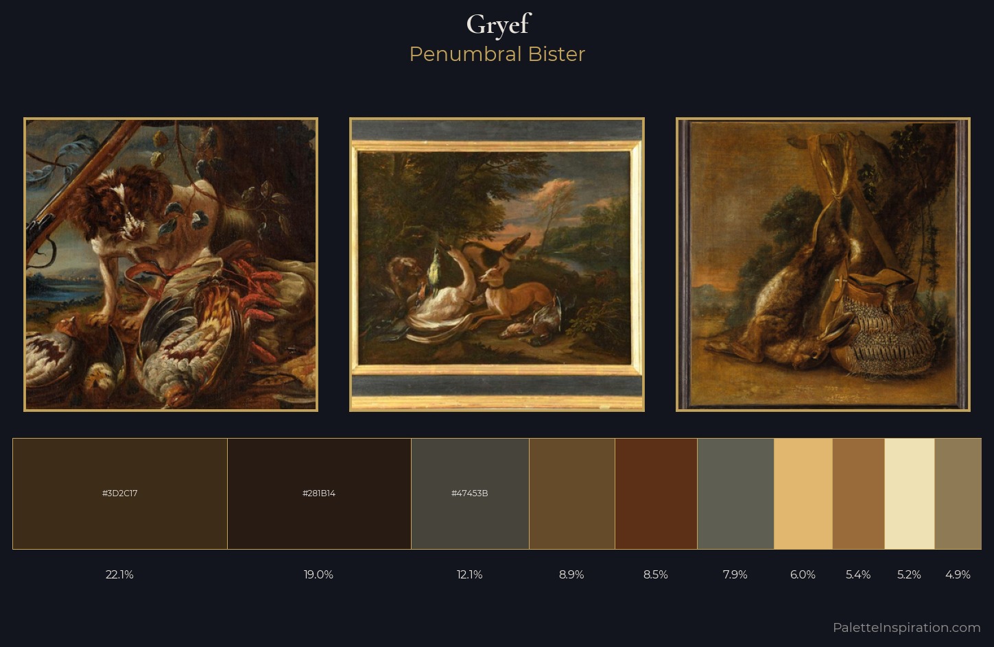 Gryef Palette 1 — Penumbral Bister