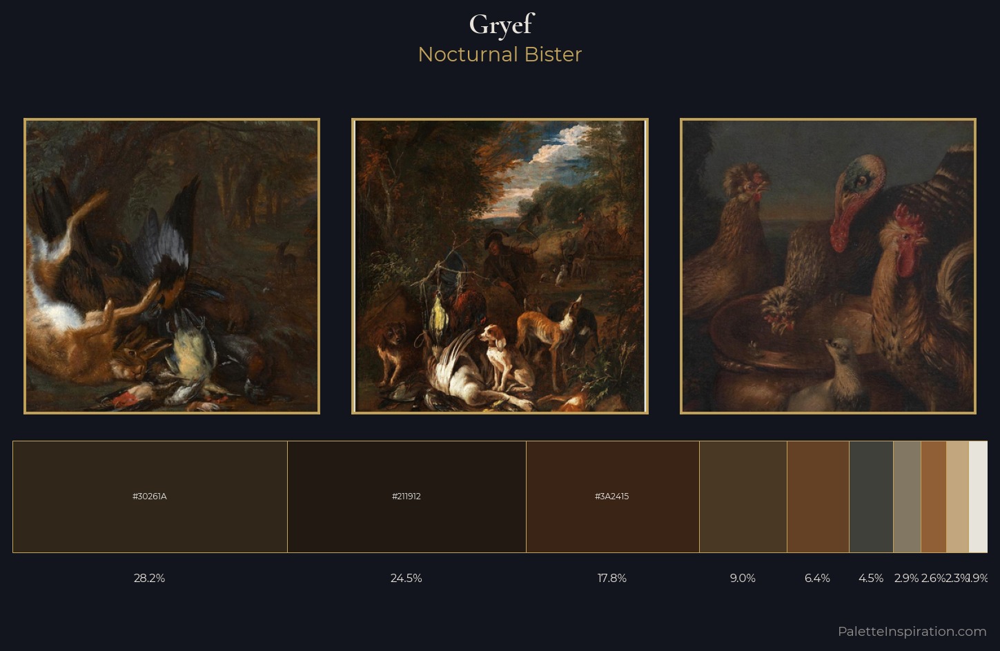 Gryef Palette 2 — Nocturnal Bister