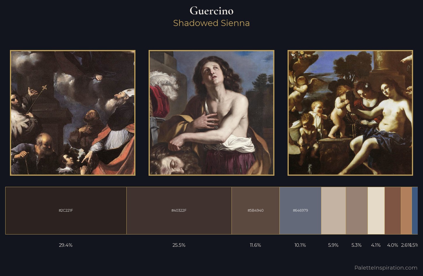 Guercino Palette 2 — Shadowed Sienna