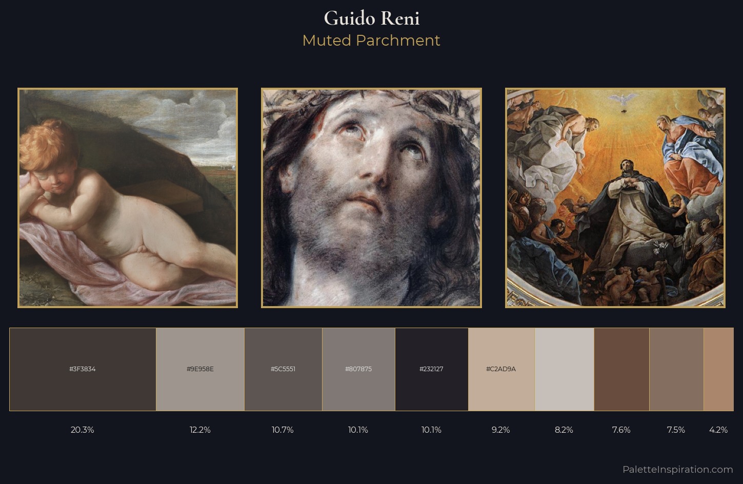 Guido Reni Palette 5 — Muted Parchment