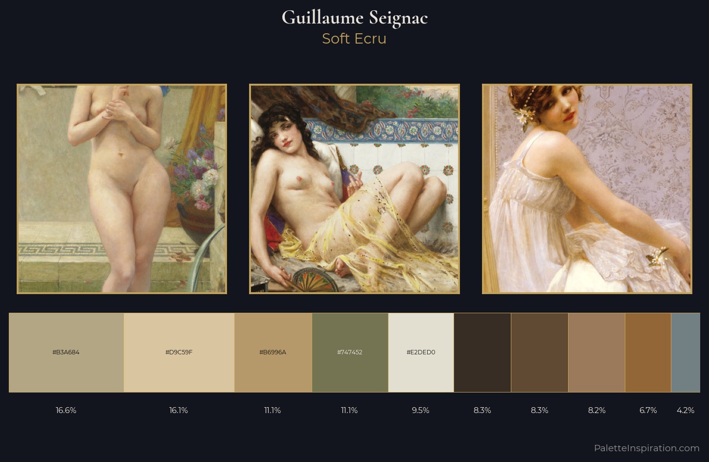Guillaume Seignac Palette 1 — Soft Ecru