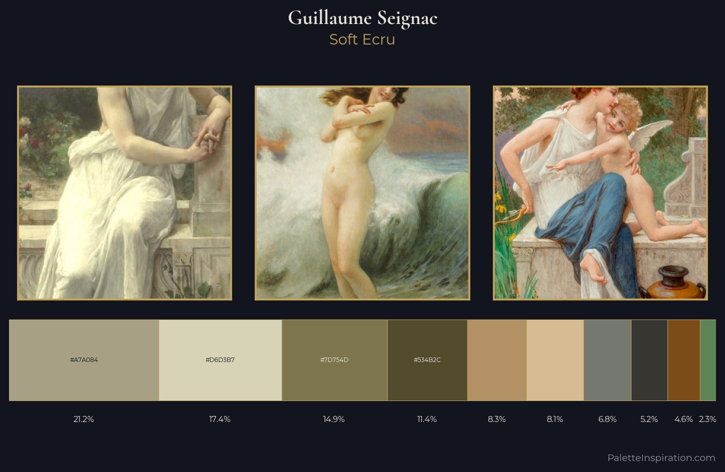 Guillaume Seignac Palette 2 — Soft Ecru