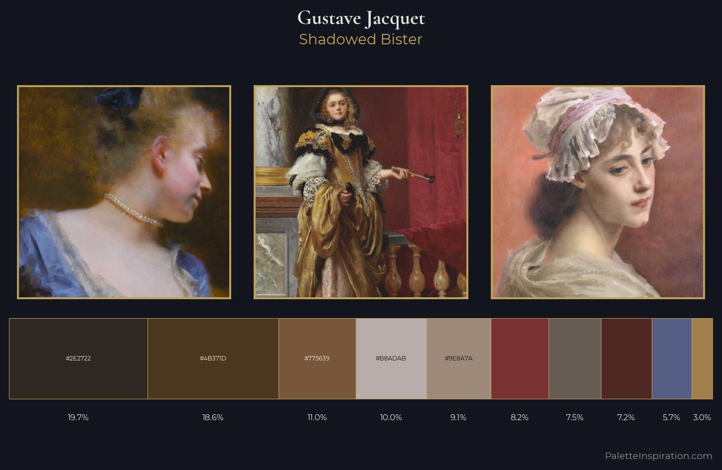 Gustave Jacquet Palette 2 — Shadowed Bister