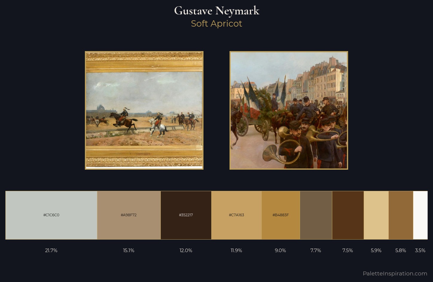 Gustave Neymark Palette 1 — Soft Apricot