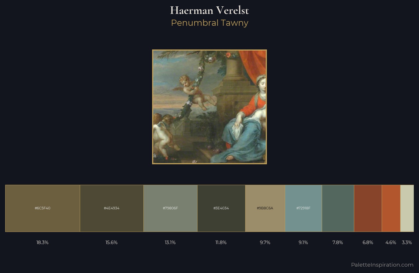 Haerman Verelst Palette 1 — Penumbral Tawny