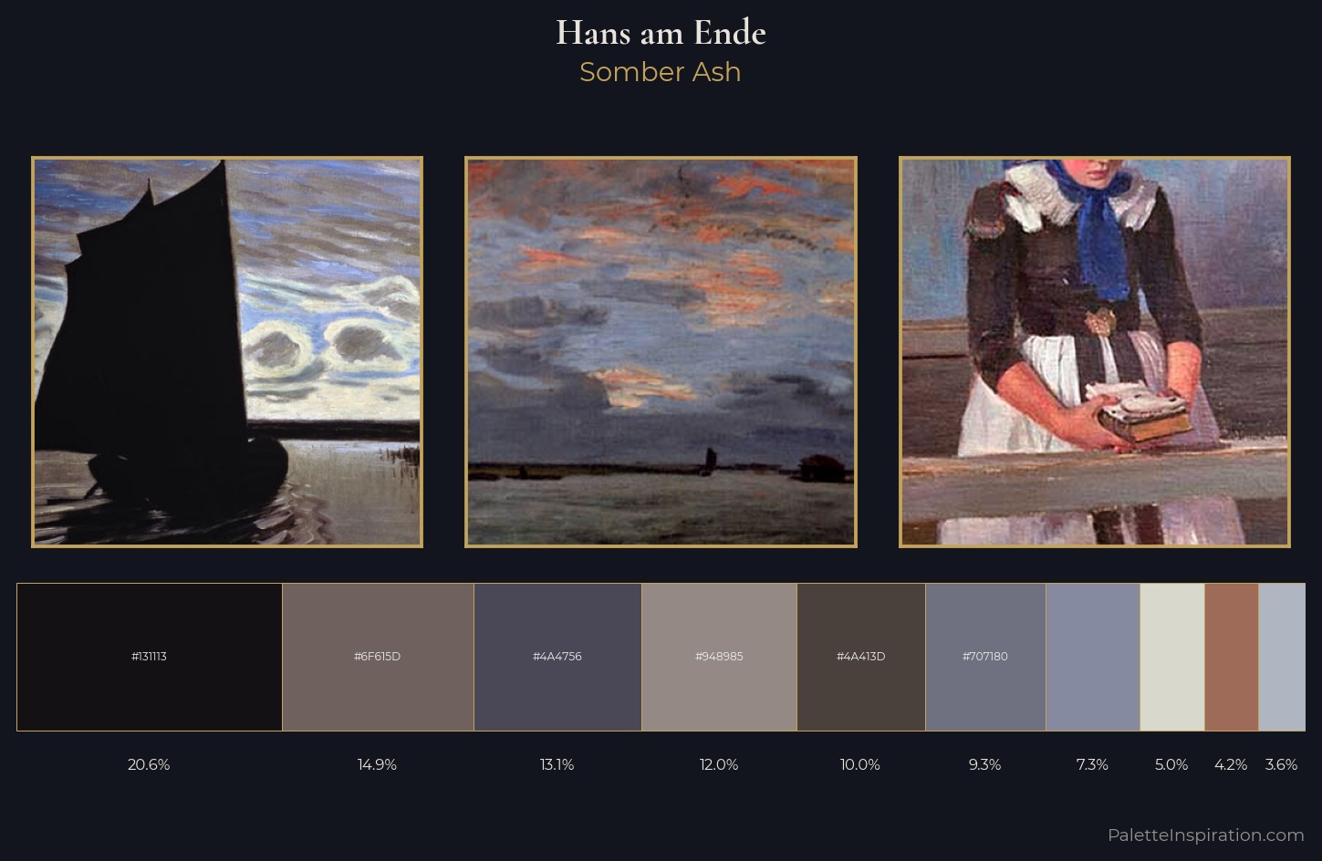 Hans am Ende Palette 2 — Somber Ash