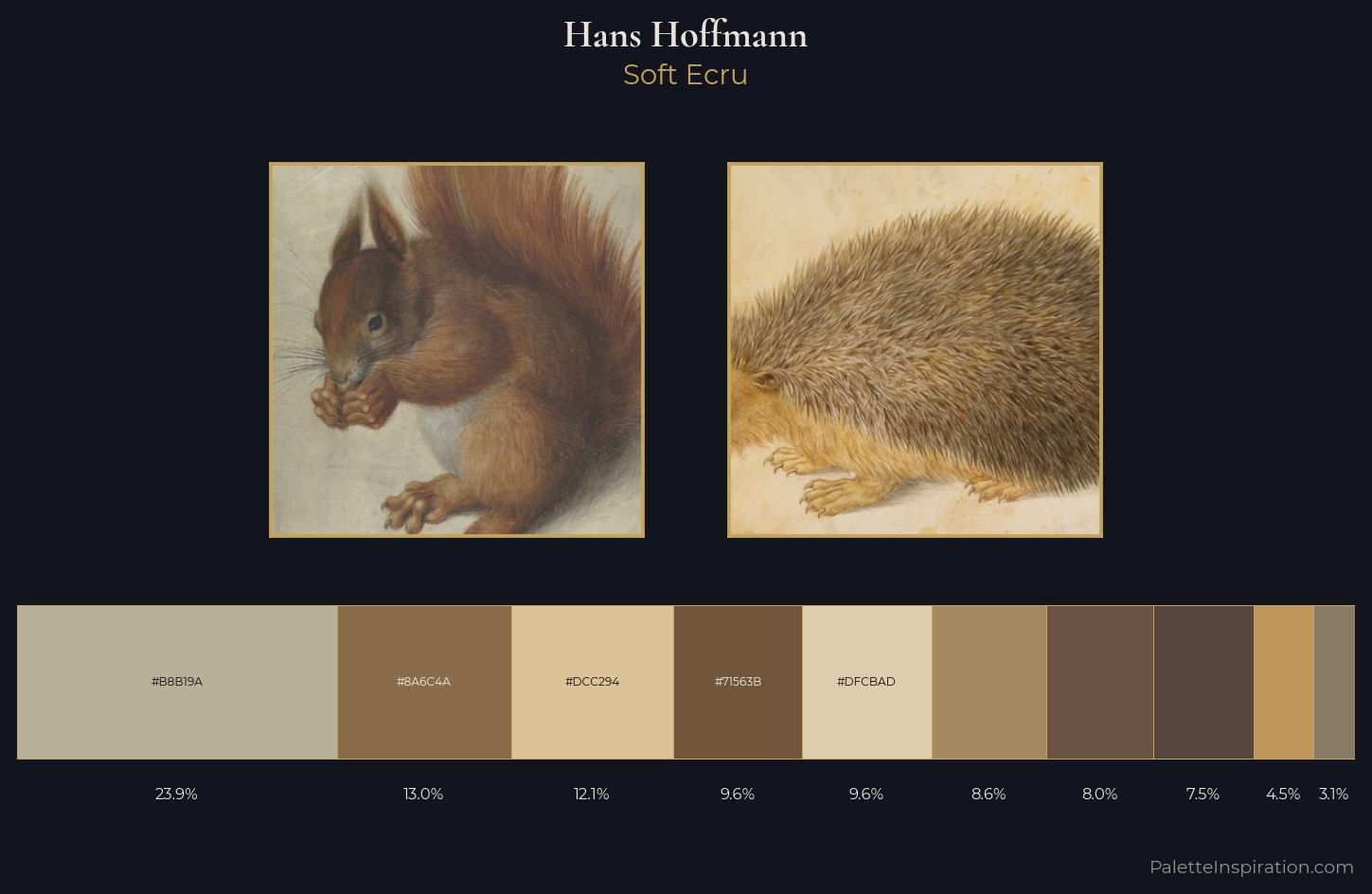 Hans Hoffmann Palette 1 — Soft Ecru