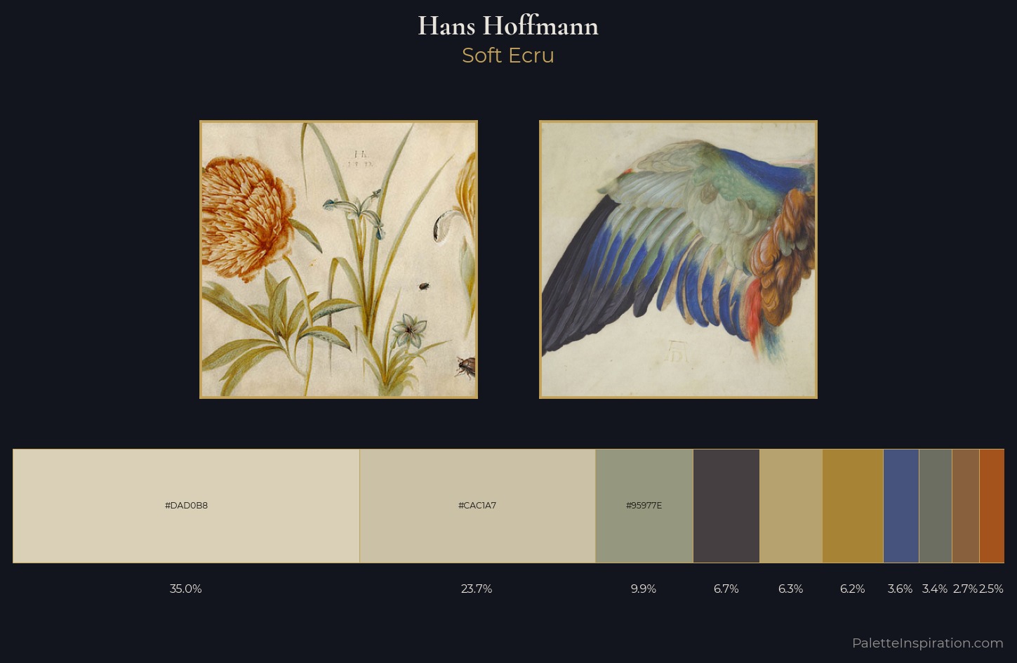 Hans Hoffmann Palette 3 — Soft Ecru