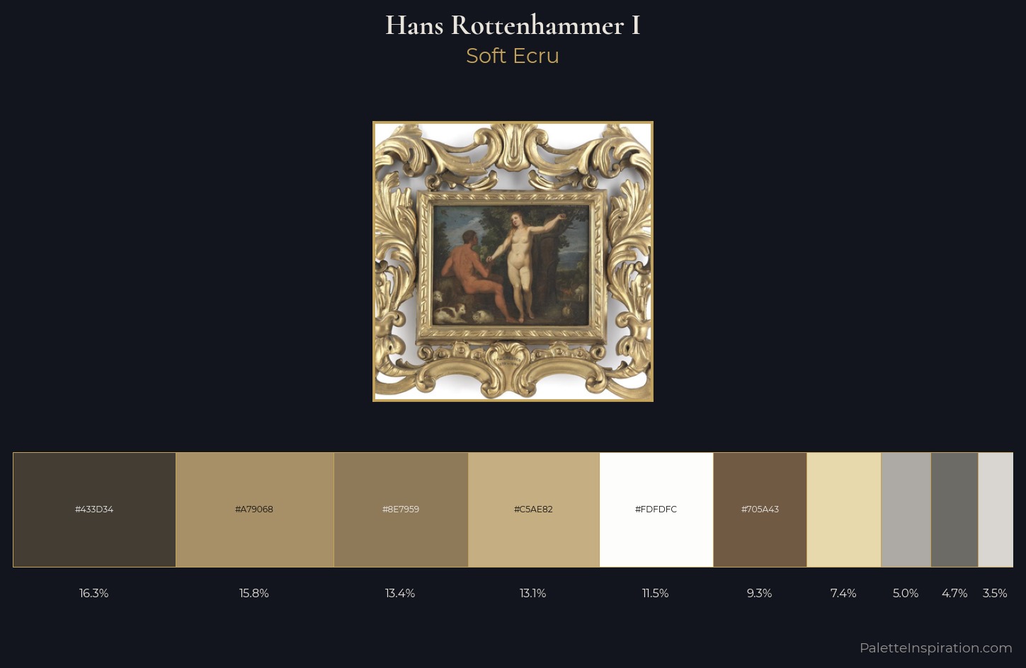 Hans Rottenhammer I Palette 1 — Soft Ecru