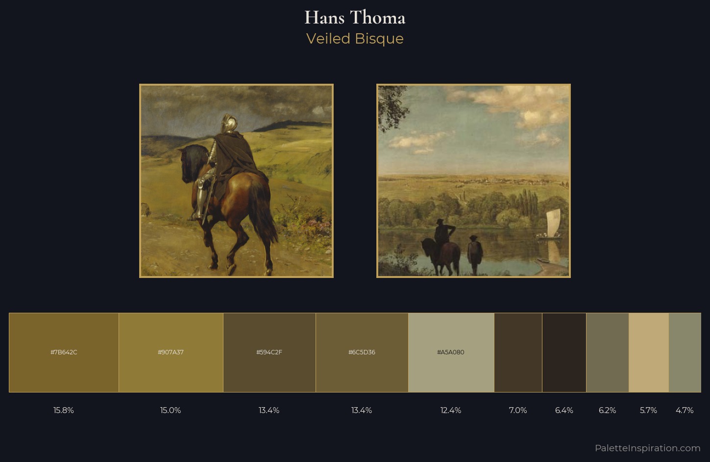 Hans Thoma Palette 2 — Veiled Bisque