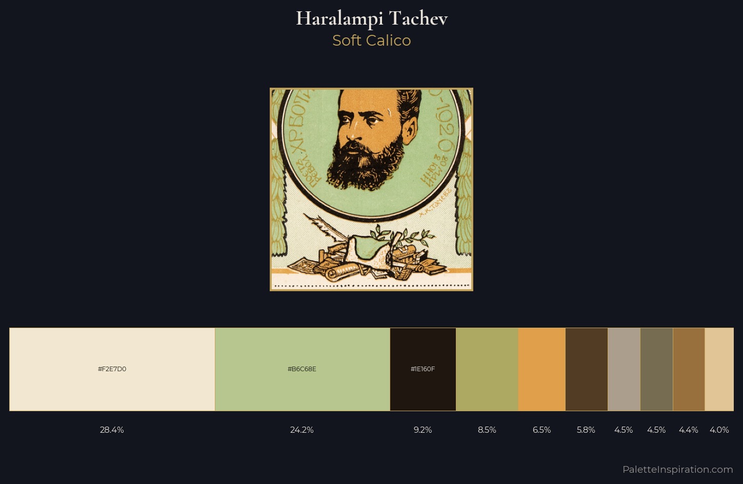 Haralampi Tachev Palette 1 — Soft Calico
