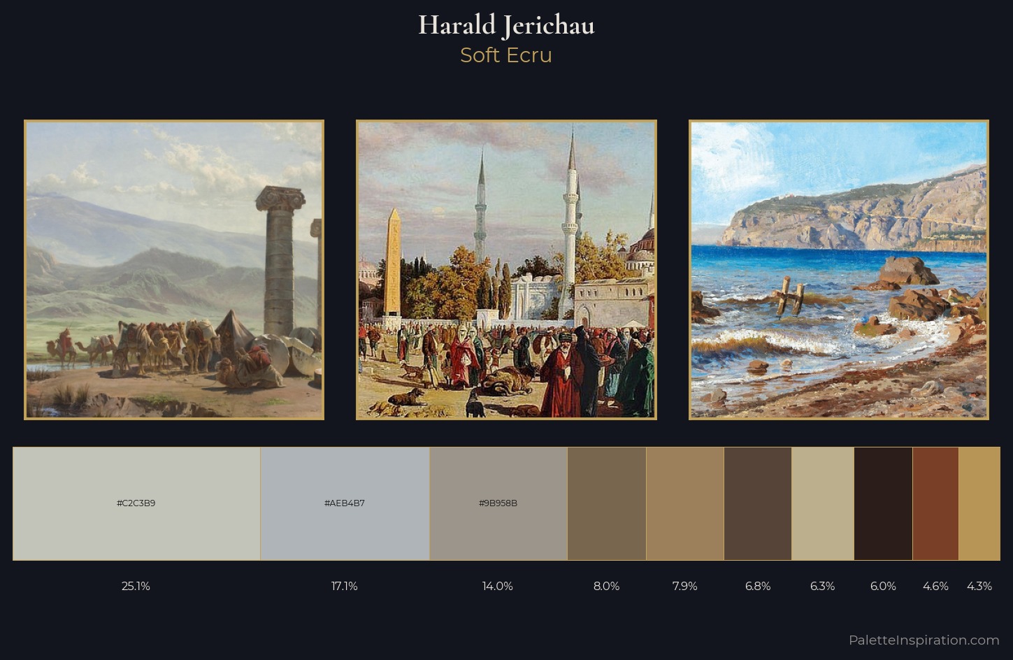 Harald Jerichau Palette 2 — Soft Ecru