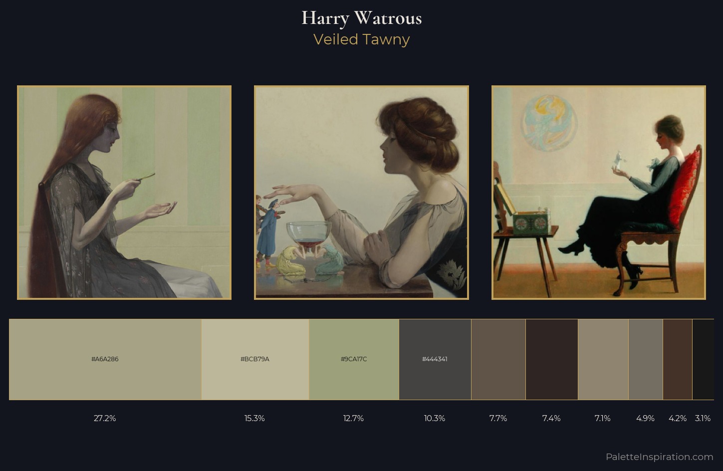 Harry Watrous Palette 5 — Veiled Tawny