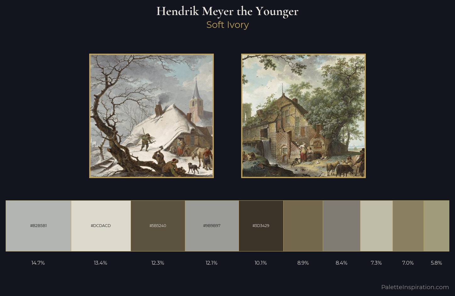 Hendrik Meyer the Younger Palette 1 — Soft Ivory