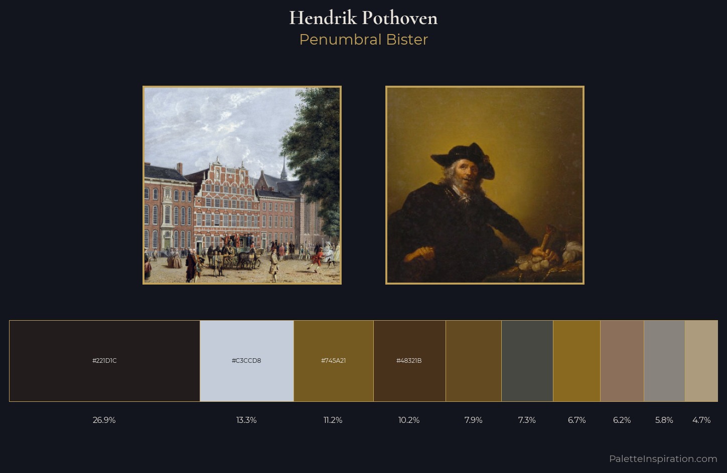 Hendrik Pothoven Palette 1 — Penumbral Bister