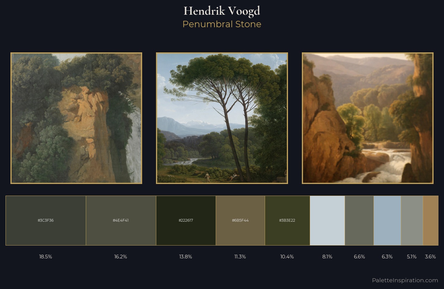 Hendrik Voogd Palette 5 — Penumbral Stone
