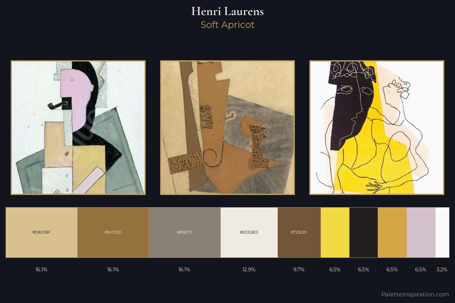 Henri Laurens Master Palette — Soft Apricot