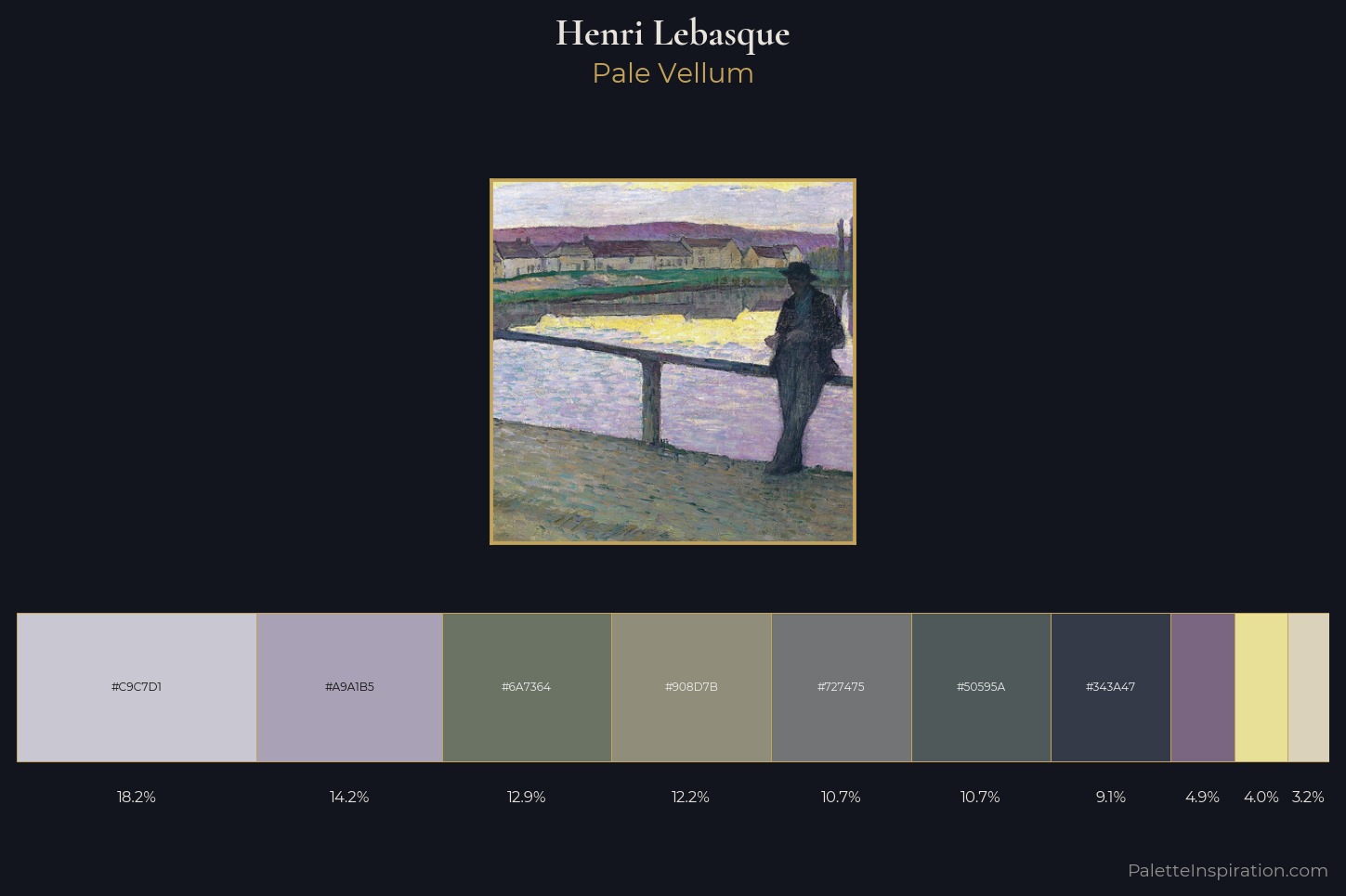 Henri Lebasque Master Palette — Pale Vellum