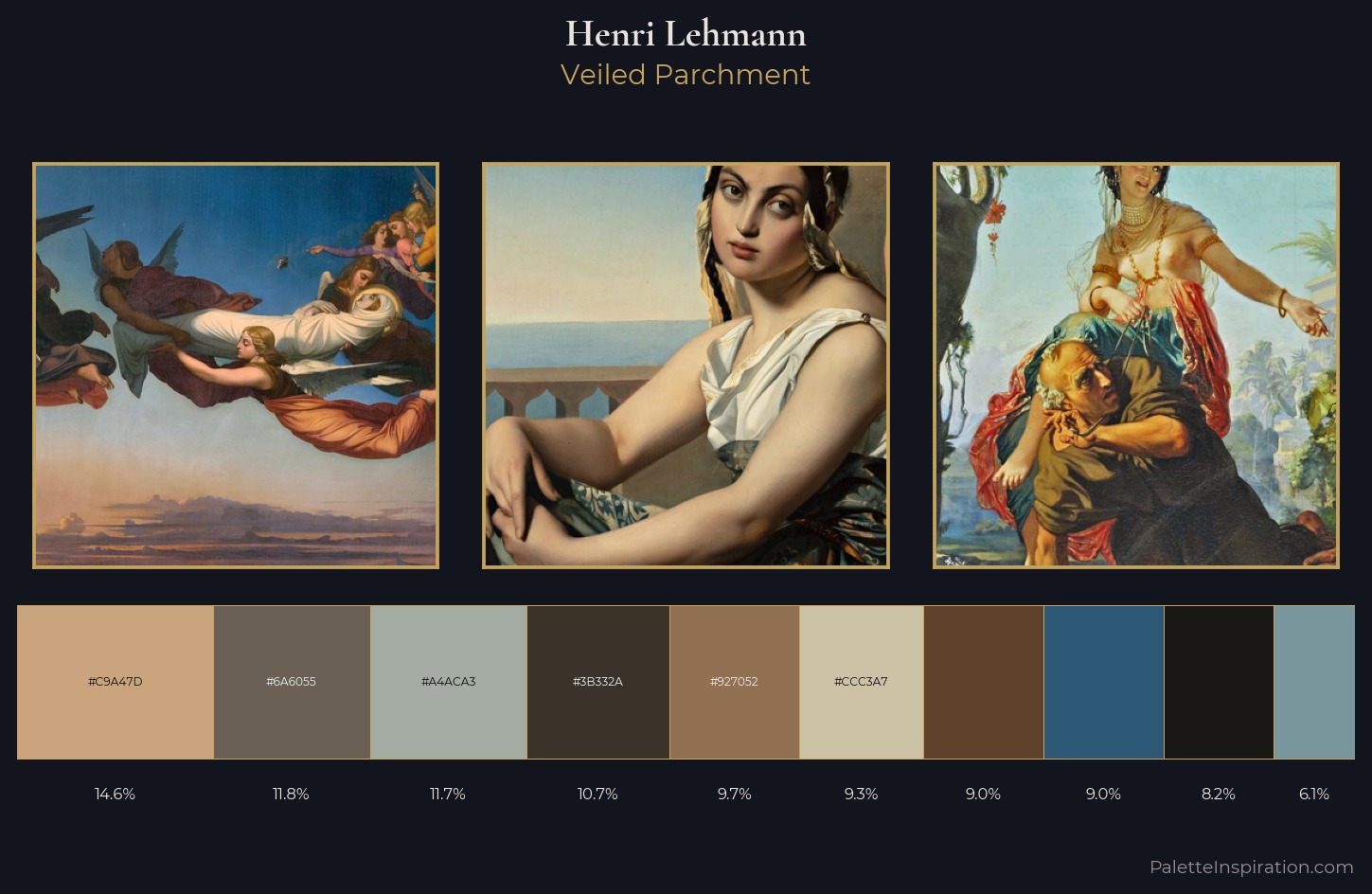 Henri Lehmann Palette 4 — Veiled Parchment