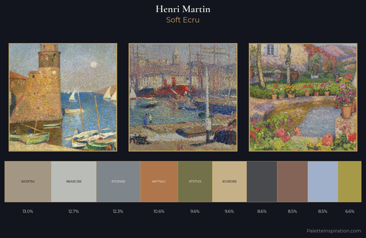 Henri Martin Palette 2 — Soft Ecru