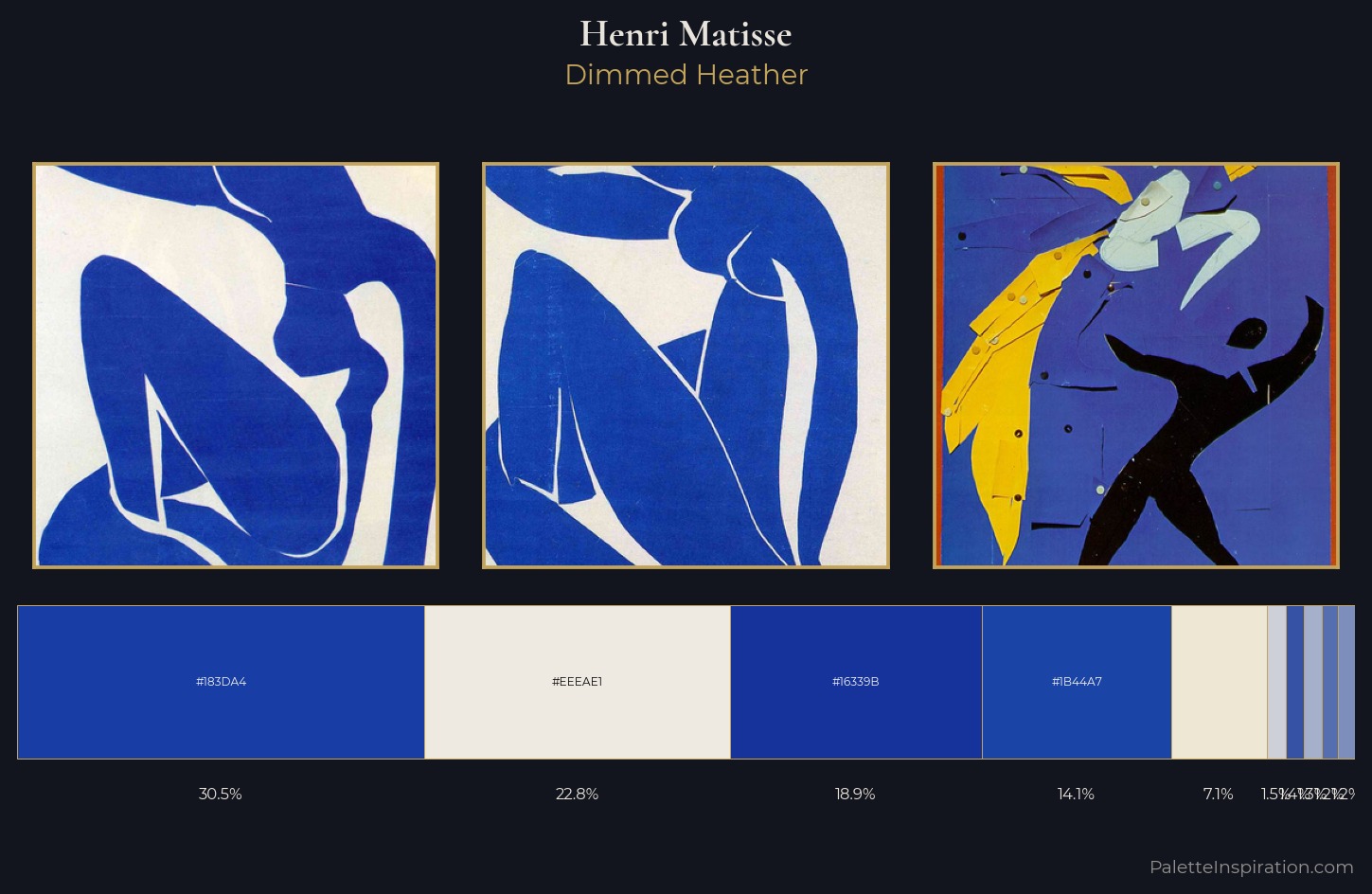 Henri Matisse Palette 8 — Dimmed Heather