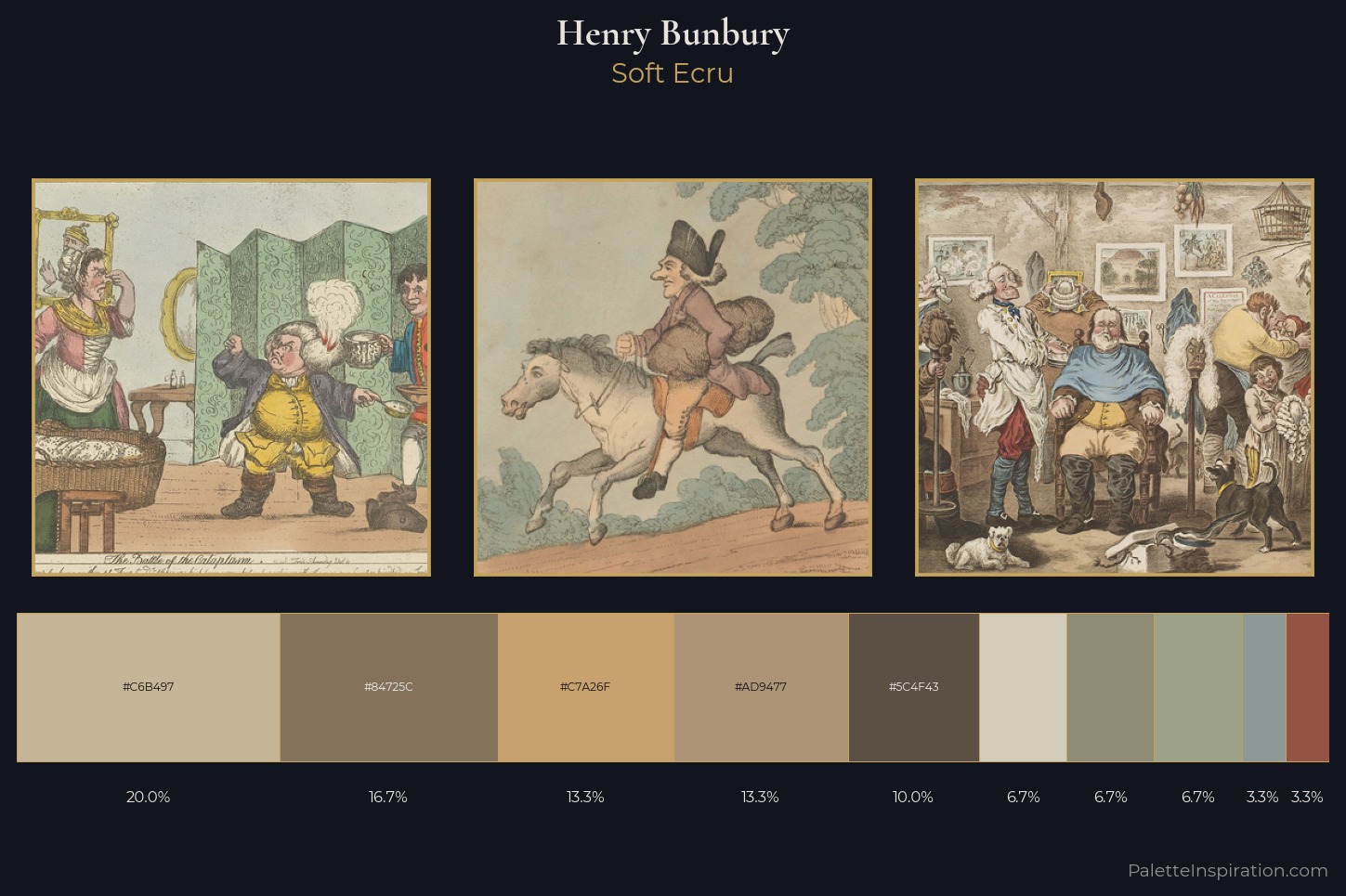 Henry Bunbury Master Palette — Soft Ecru