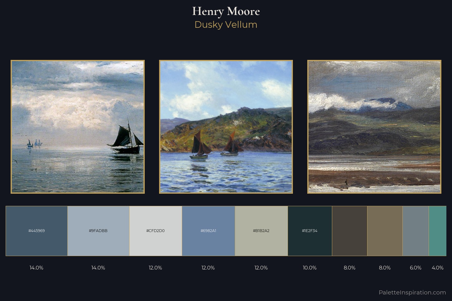 Henry Moore Master Palette — Dusky Vellum