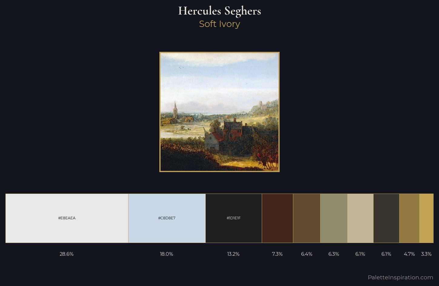 Hercules Seghers Palette 2 — Soft Ivory