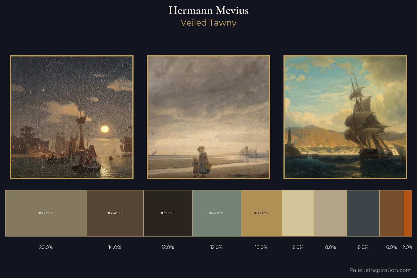 Hermann Mevius Master Palette