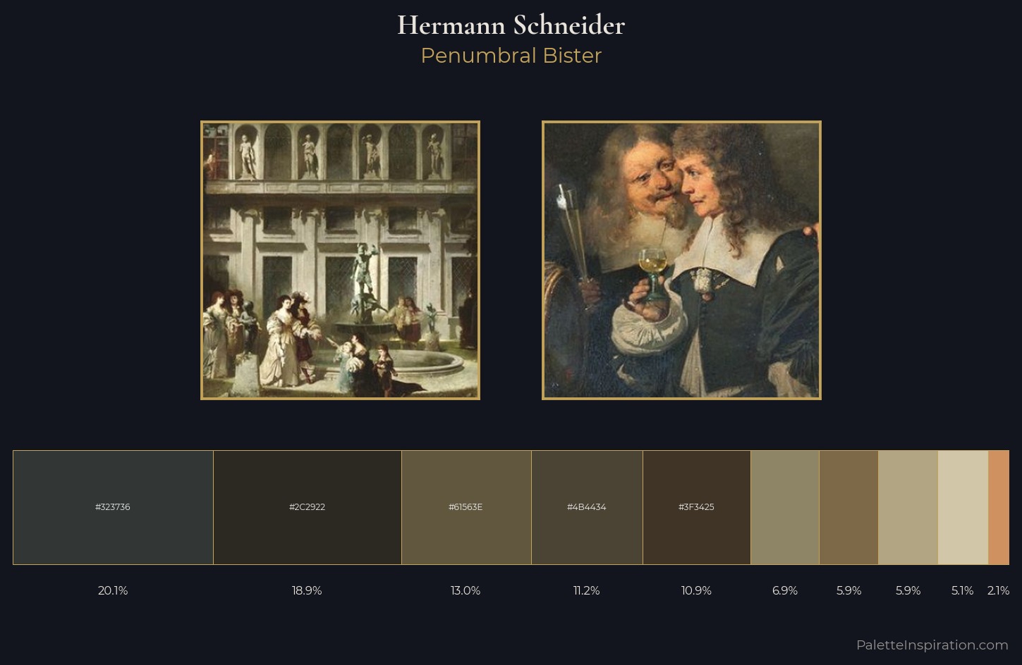 Hermann Schneider Palette 2 — Penumbral Bister