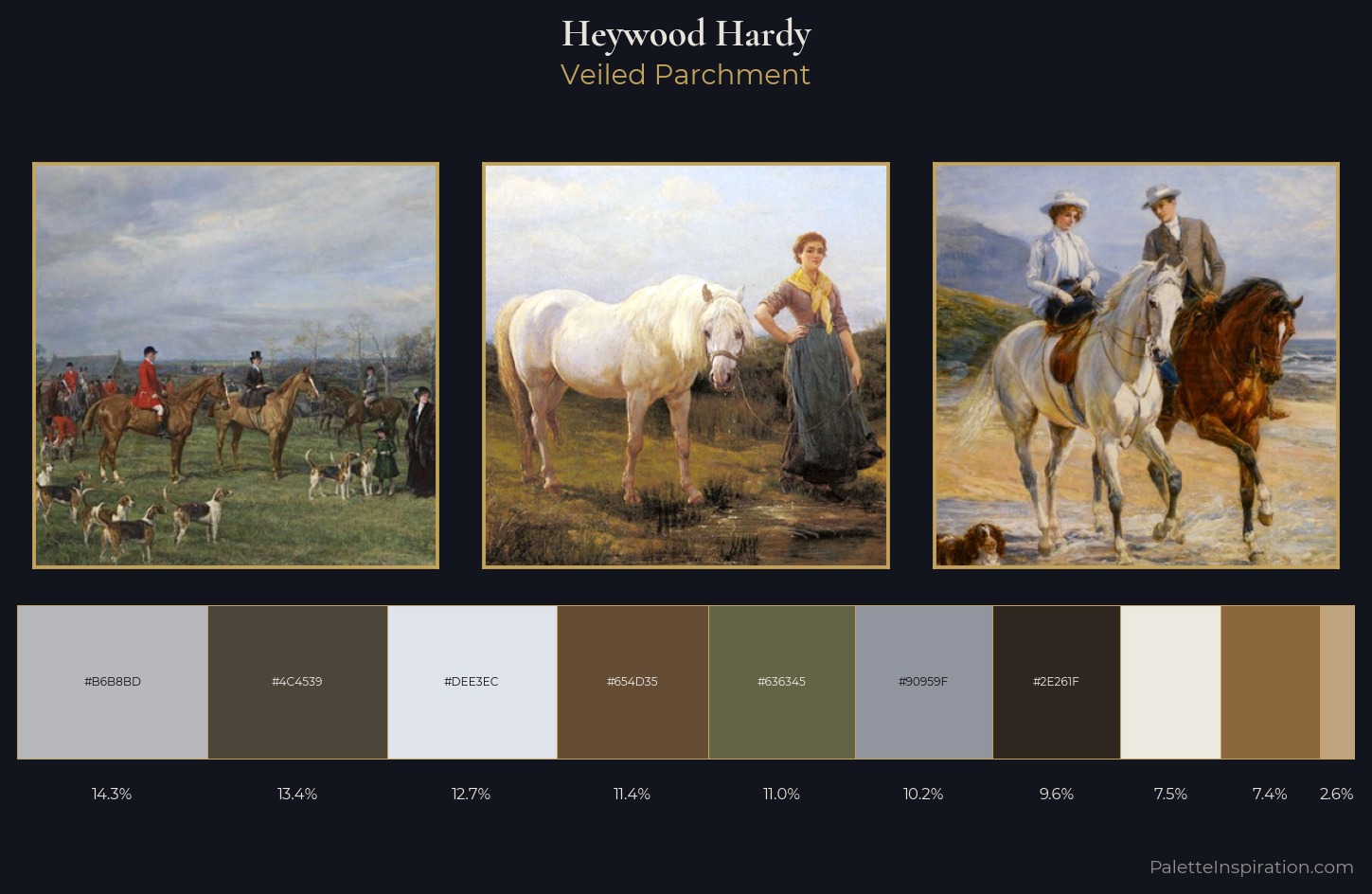 Heywood Hardy Palette 2 — Veiled Parchment