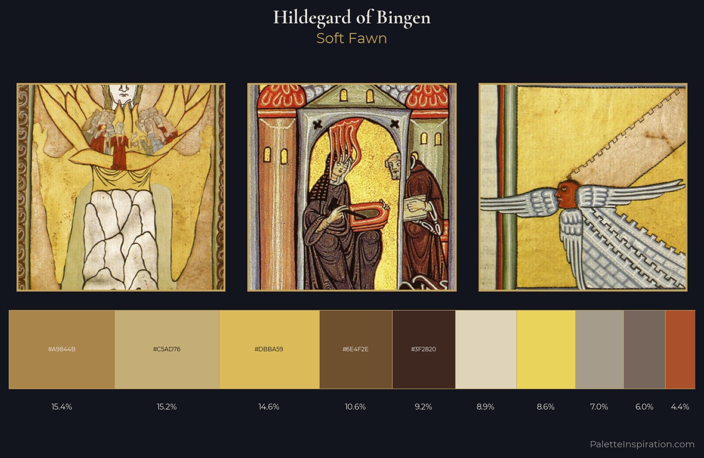 Hildegard of Bingen Palette 1 — Soft Fawn