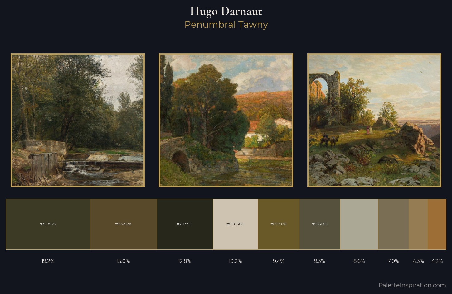Hugo Darnaut Palette 3 — Penumbral Tawny