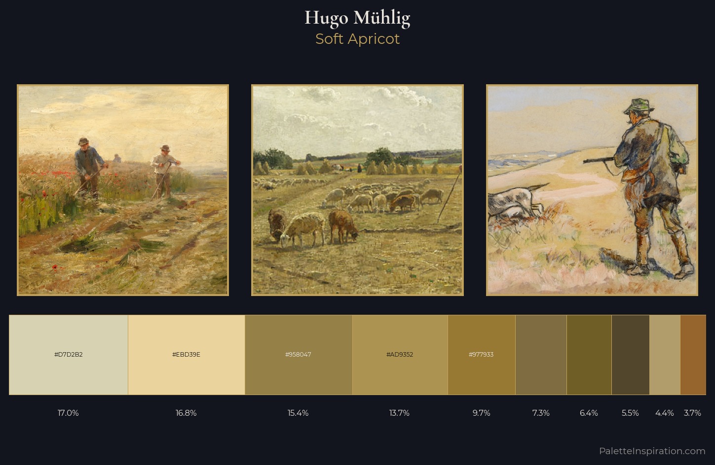 Hugo Mühlig Palette 2 — Soft Apricot