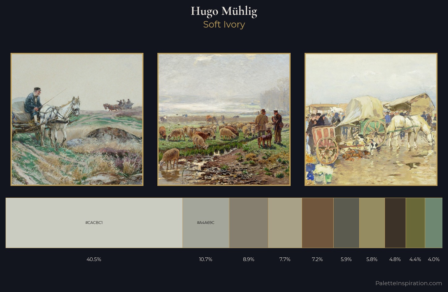 Hugo Mühlig Palette 4 — Soft Ivory