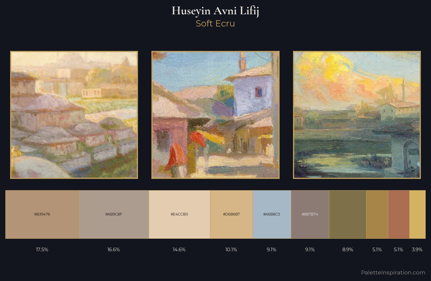 Huseyin Avni Lifij Palette 1 — Soft Ecru