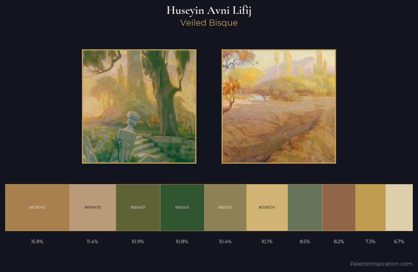 Huseyin Avni Lifij Palette 2 — Veiled Bisque