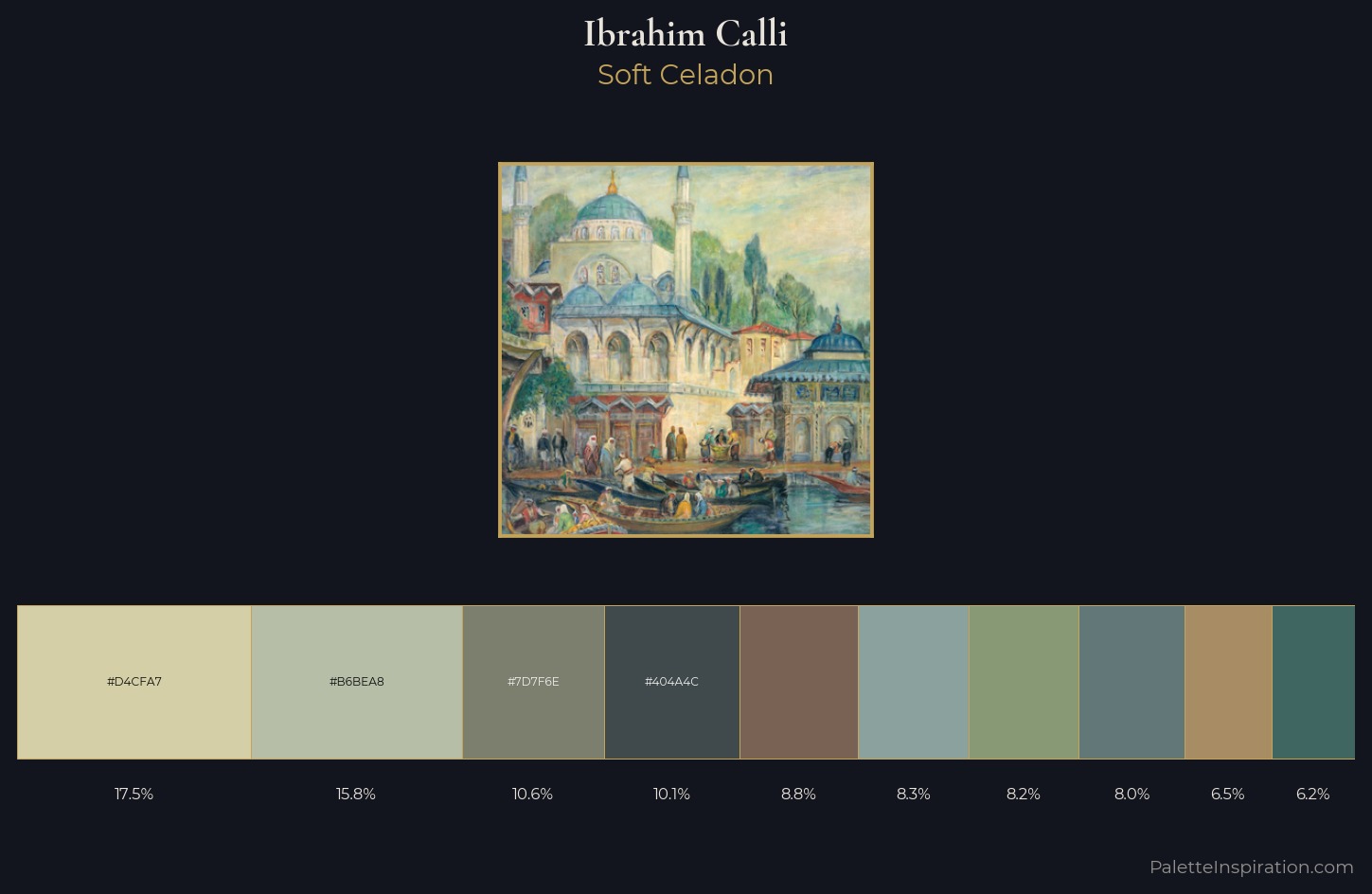 Ibrahim Calli Palette 1 — Soft Celadon