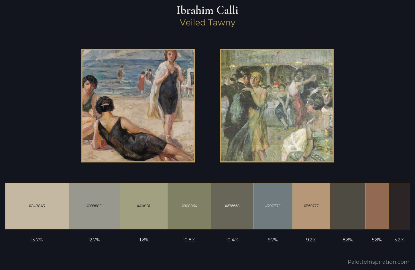 Ibrahim Calli Palette 3 — Veiled Tawny