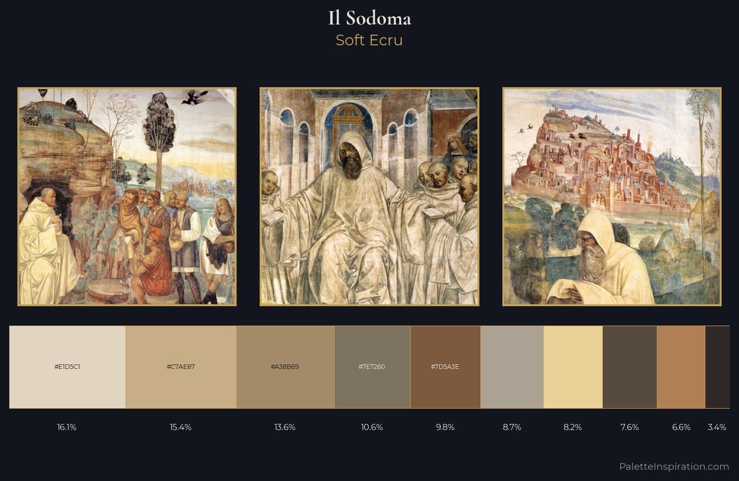 Il Sodoma Palette 2 — Soft Ecru